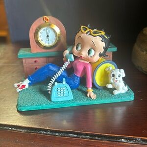 Betty Boop Clock